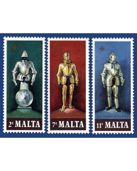 MALTA STAMPS SUITS OF ARMOUR