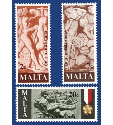 MALTA STAMPS MALTESE WORKERS