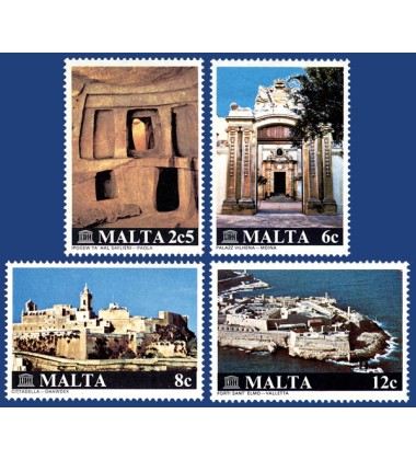 MALTA STAMPS INT RESTORATION OF MALTESE MONUMENTS CAMPAIGN
