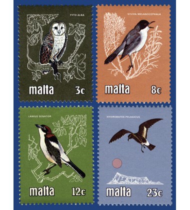 MALTA STAMPS BIRDS