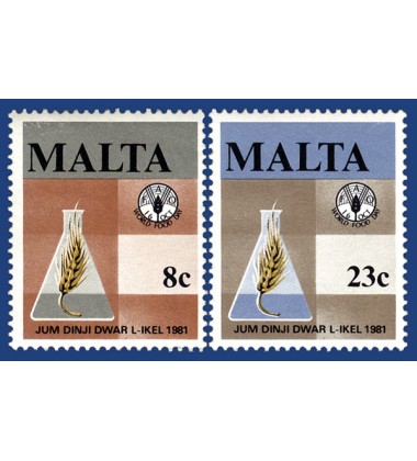 MALTA STAMPS WORLD FOOD DAY