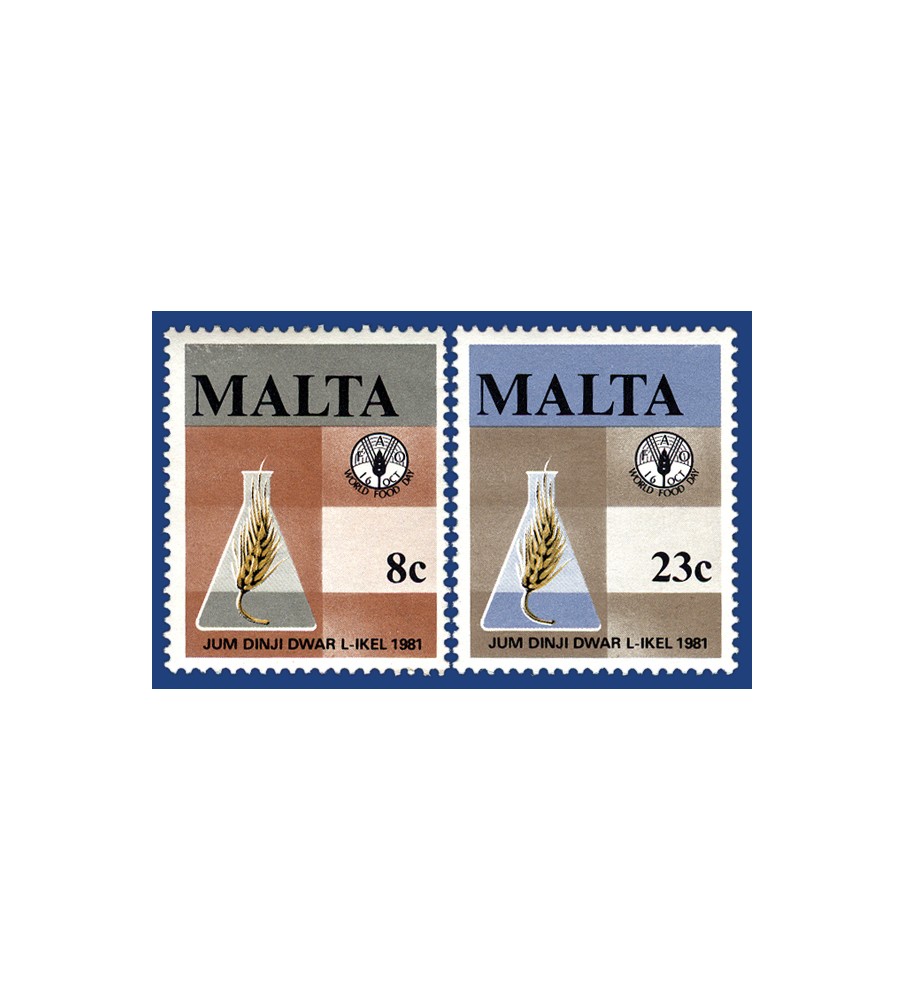 1981 Oct 16 MALTA STAMPS WORLD FOOD DAY