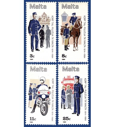 MALTA STAMPS 170TH ANNIVERSARY OF THE MALTA POLICE FORCE
