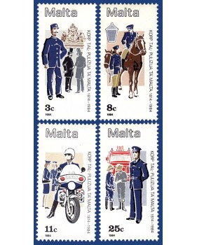 MALTA STAMPS 170TH ANNIVERSARY OF THE MALTA POLICE FORCE