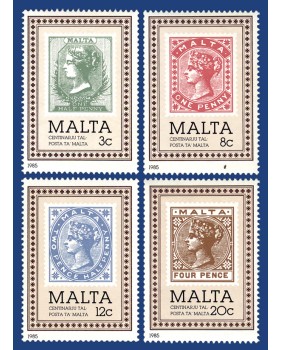 MALTA STAMPS CENTENARY OF THE POST OFFICE