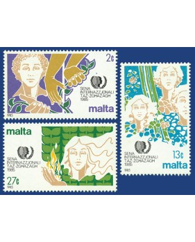 MALTA STAMPS INTERNATIONAL YEAR OF THE YOUTH