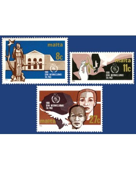 MALTA STAMPS INTERNATIONAL YEAR OF PEACE