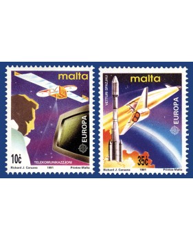 MALTA STAMPS EUROPA 1991