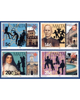 MALTA STAMPS CHILD & YOUTH WELFARE