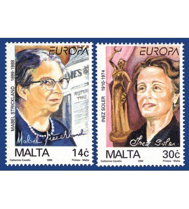 MALTA STAMPS EUROPA 1996