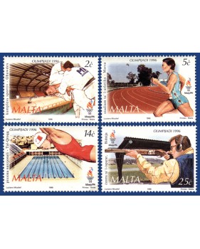 MALTA STAMPS OLYMPIC GAMES - ATLANTA 1996