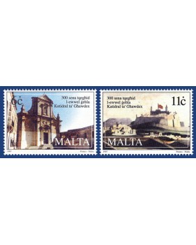 MALTA STAMPS 300TH ANNIVERSARY GOZO CATHEDERAL