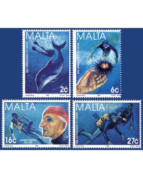 MALTA STAMPS INTERNATIONAL YEAR OF THE OCEAN