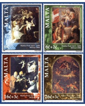 MALTA STAMPS CHRISTMAS 1998