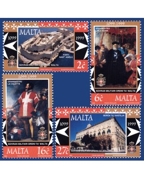 MALTA STAMPS SOVEREIGN MILITARY ORDER OF MALTA