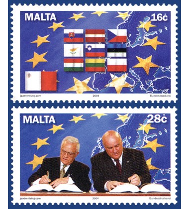 MALTA STAMPS UNITED EUROPE