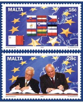 MALTA STAMPS UNITED EUROPE