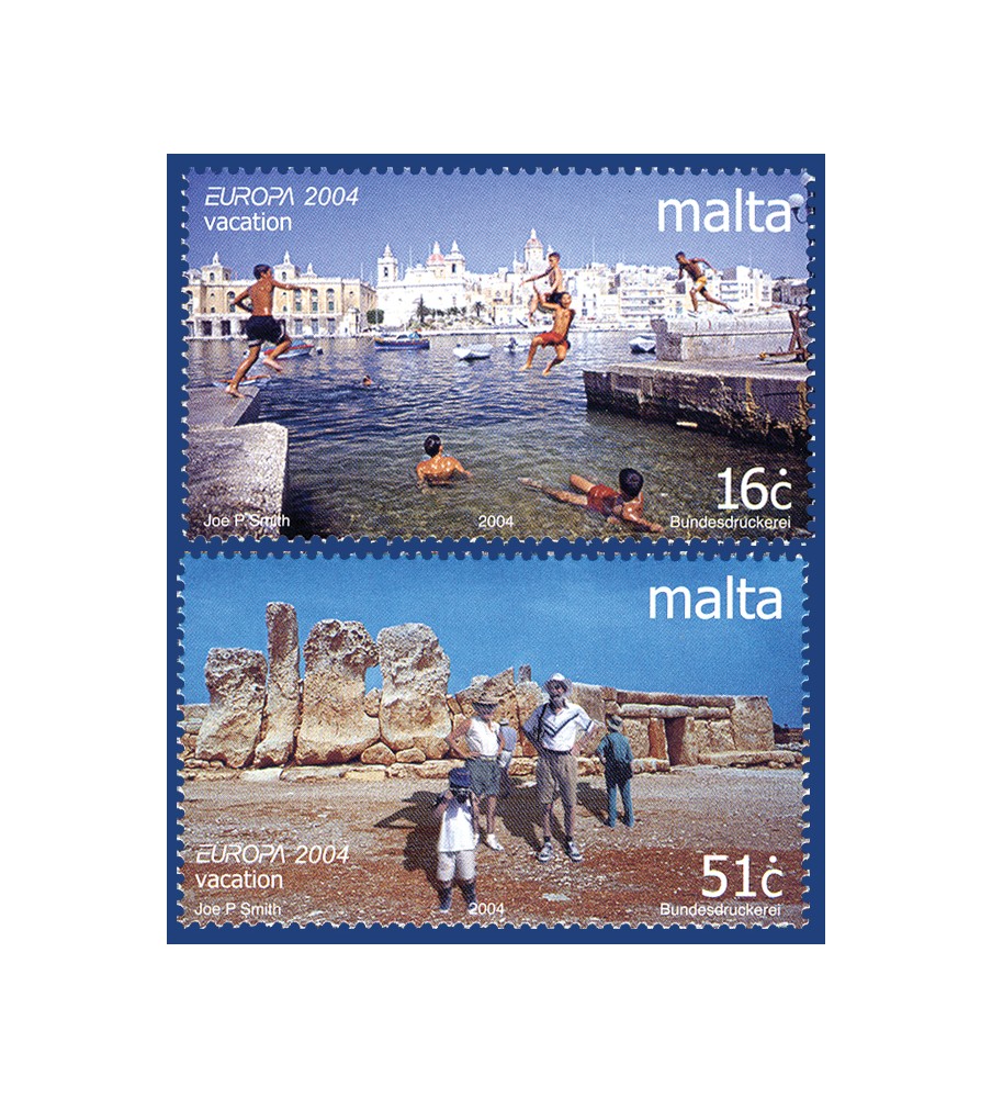 2004 May 19 MALTA STAMPS EUROPA 2004