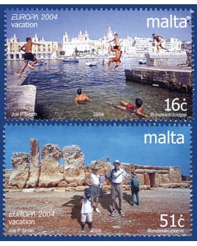 MALTA STAMPS EUROPA 2004