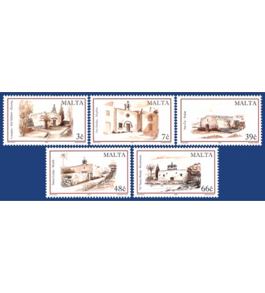 MALTA STAMPS WAYSIDE CHAPELS