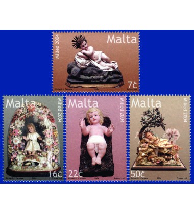 MALTA STAMPS CHRISTMAS 2004