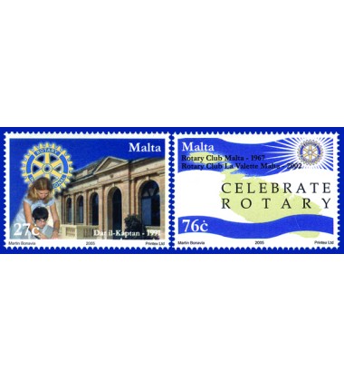 MALTA STAMPS ROTARIANS