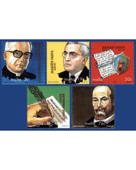 MALTA STAMPS MALTESE PERSONALITIES