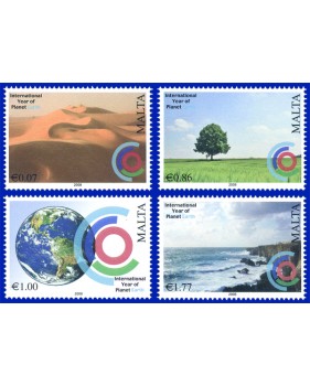 MALTA STAMPS YEAR OF PLANET EARTH
