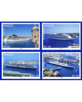 MALTA STAMPS MARITIME - CRUISE LINERS