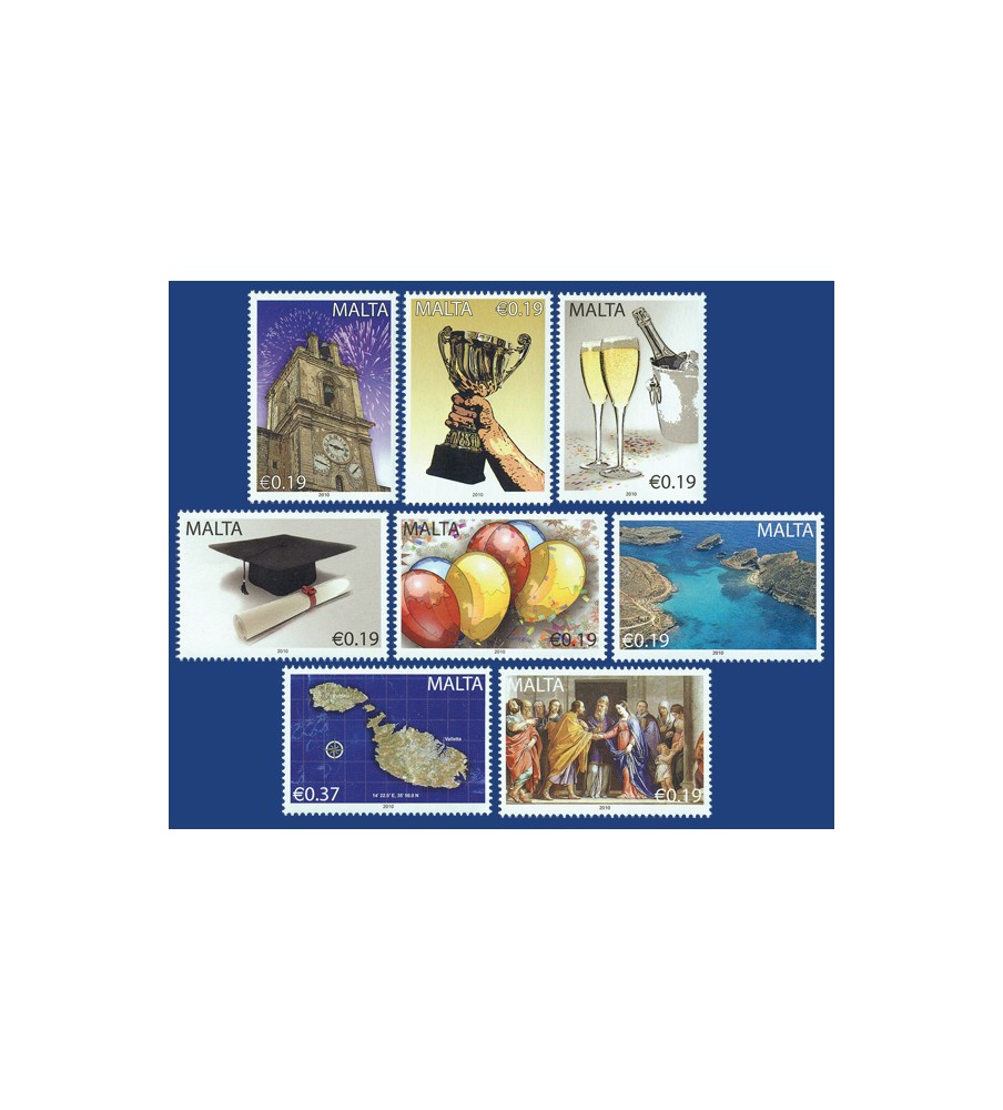 2010 Mar 17 MALTA STAMPS OCCASIONS 2010