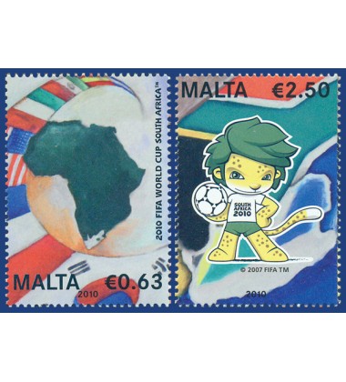 MALTA STAMPS FIFA WORLD CUP 2010