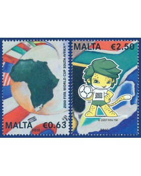 MALTA STAMPS FIFA WORLD CUP 2010
