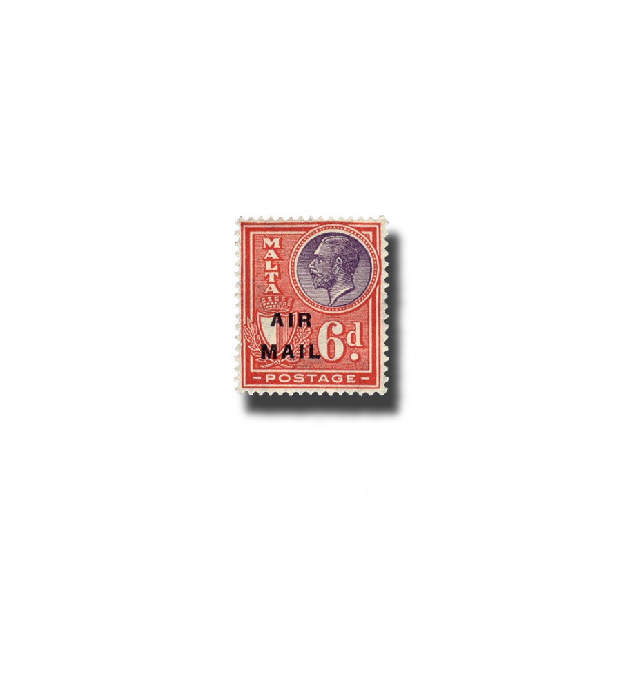1928 Apr 01 AIR MAIL OVERPRINTED AIR MAIL ON NO.134