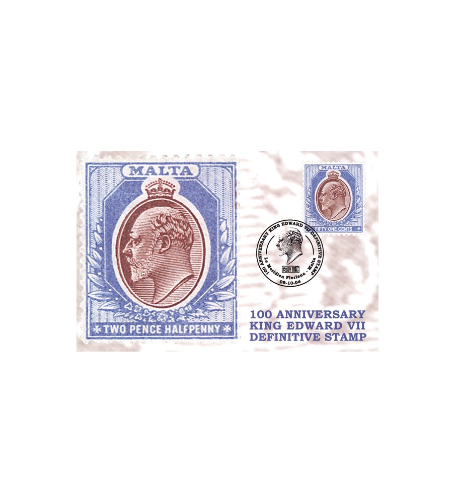 2004 Oct 09 100th Anniversary King Edward VII Definitive Stamp
