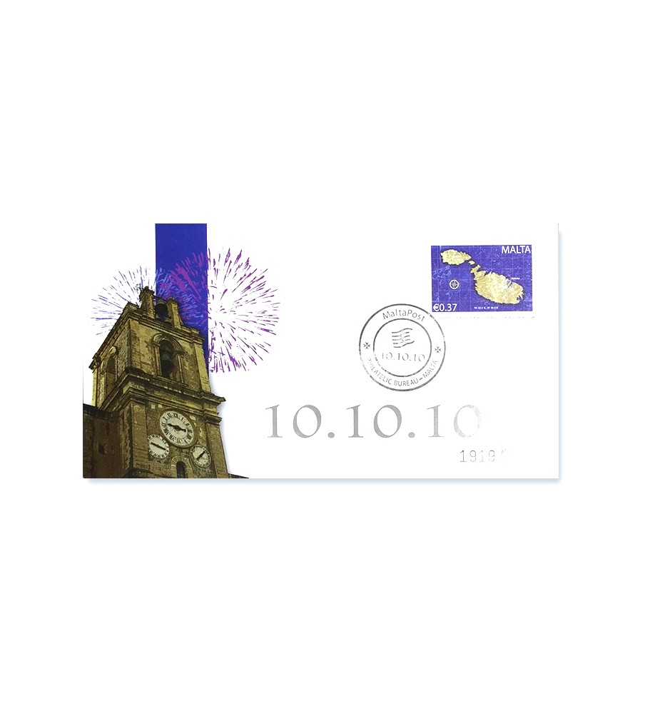 2010 Oct 10 Special Hand Stamp dated 10.10.10