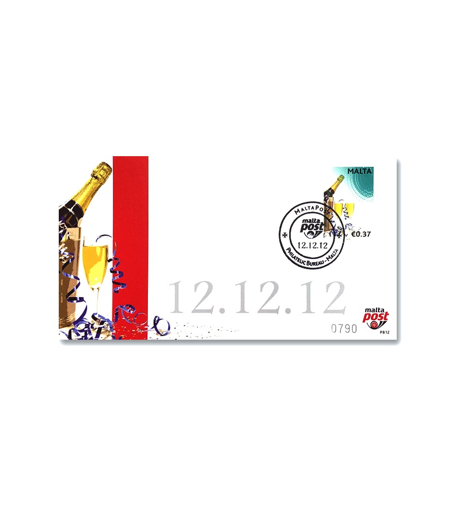 2012 Dec 12 Special Hand Stamp dated 12.12.12
