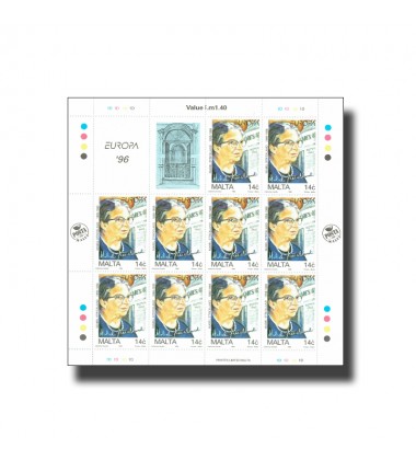 1996 Apr 24 Europa 1996 Sheetlet of 10 stamps