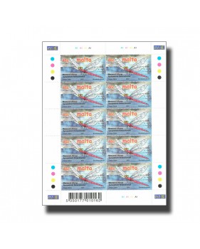 Europa 2001 Sheetlet of 10 stamps 23.05.01