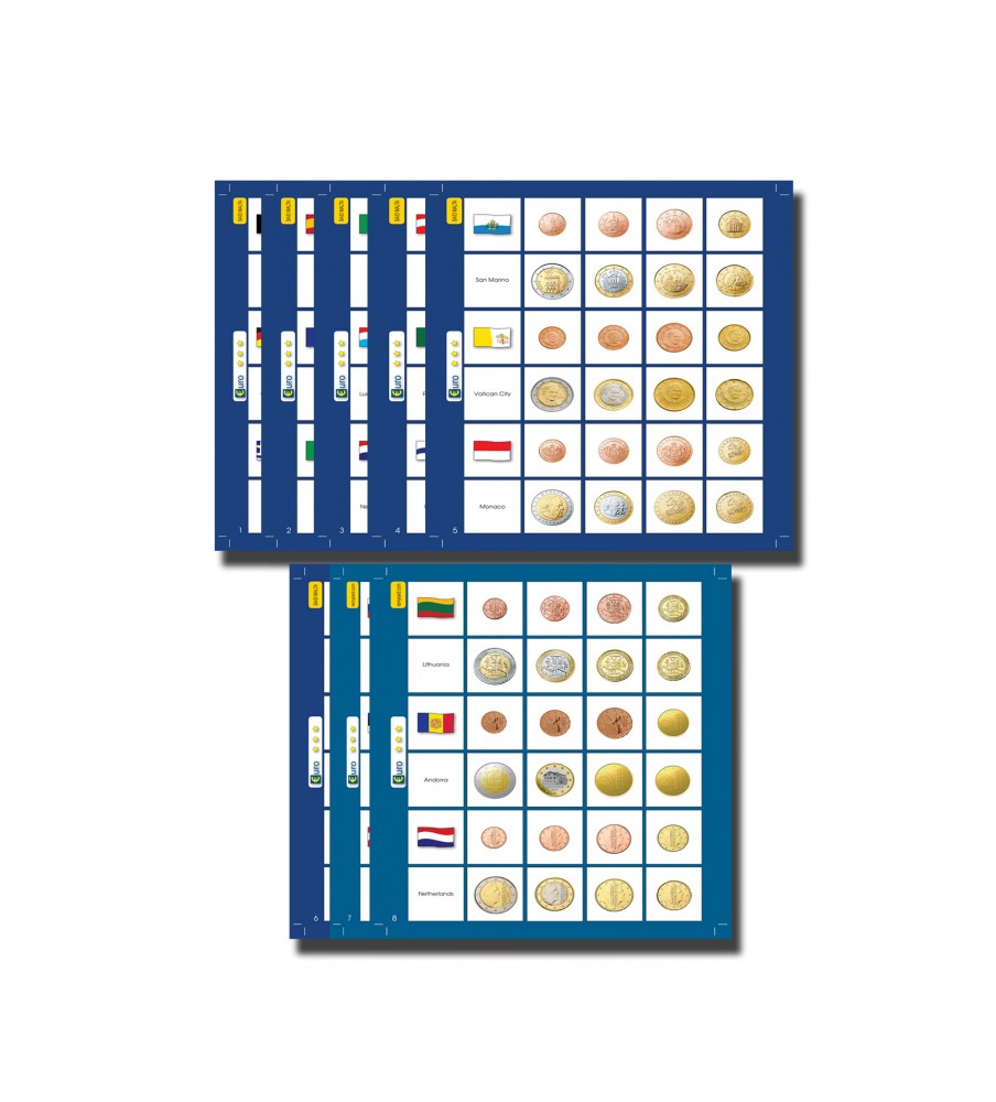 Euro Coin Sets Pages 1-8