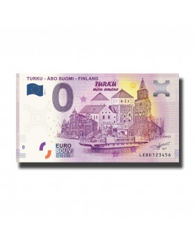 0 Euro Souvenir Banknote TURKU-ABO Finland LEBD 2020-1