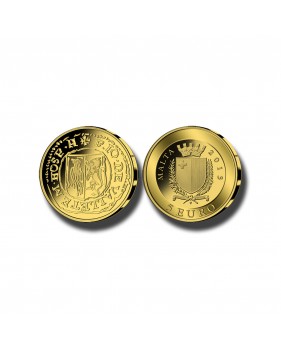 2013 MALTA - 5 EURO PICCIOLO COMMEMORATIVE GOLD COIN PROOF GOLD