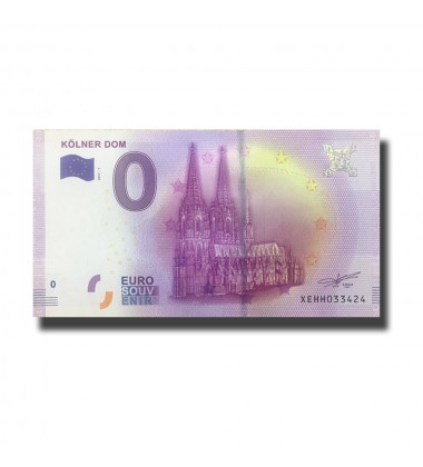 Germany Kolner Dom 0 Euro Banknote Uncirculated 004504