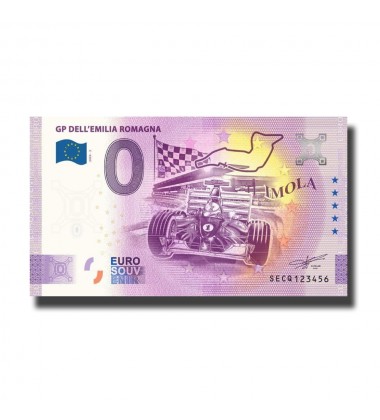 2020-2 Italy SECQ GP Dell'Emillia Romagna Billet Souvenir Euro Schein