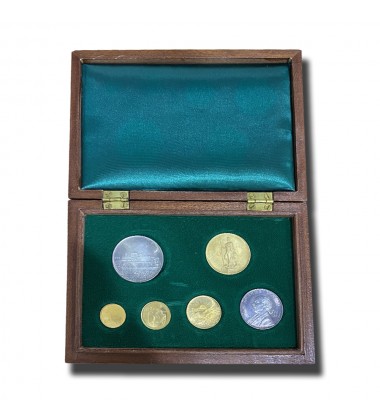 1972 Malta Gold Coin LM50 Neptune