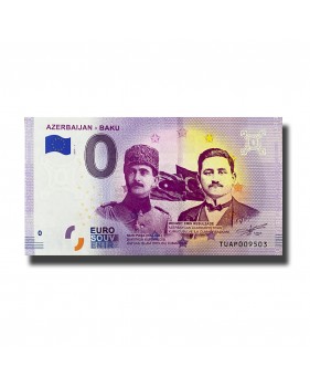 0 EURO SOUVENIR BANKNOTE AZERBAIJAN BAKU TUAP 2019-1