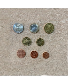 2008 Austria Euro Coin Set of 8 Coins Uncirculated
