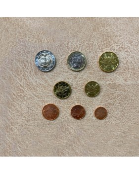 2009 Slovakia Euro Coin Set of 8 Coins Uncirculated