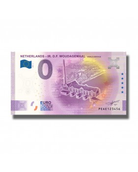 0 Euro Souvenir Banknote IR DF Woudagemaal Netherlands PEAE 2020-2