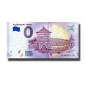 0 Euro Souvenir Banknote Kezmarsky Hrad Slobakia EEAH 2018-1