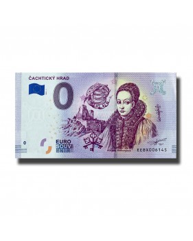 0 EURO SOUVENIR BANKNOTE CACHTICKY HRAD SLOVAKIA EEBX 2019-1